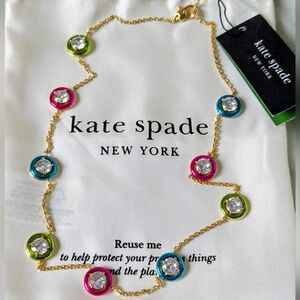 NWT Kate Spade Dream in Color station necklace.